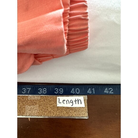 Lane Bryant Orange Pull on Trousers Woman's Size 26/28 Elastic Waist summer - Picture 6 of 16